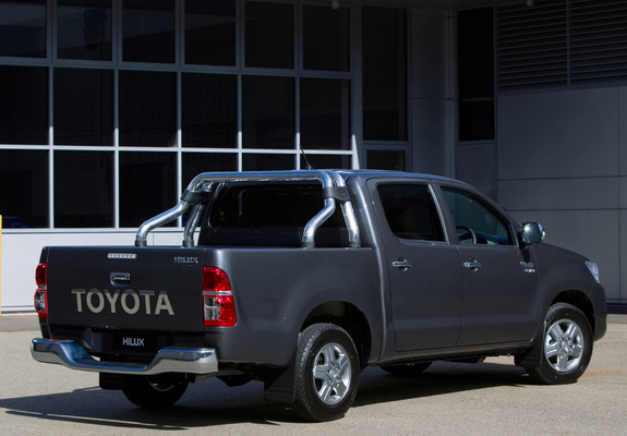 Images of Toyota Hilux SR5 Double Cab 4x2 AU-spec 2011