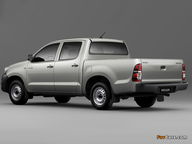 Images of Toyota Hilux Double Cab G-Type 4h2 2011–12 (640 x 480)