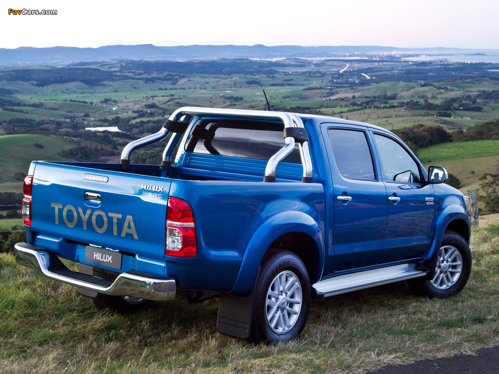 Images of Toyota Hilux SR5 Double Cab 4x4 AU-spec 2011 (1024 x 768)