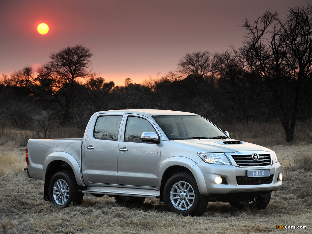 Images of Toyota Hilux Double Cab ZA-spec 2011 (1024 x 768)