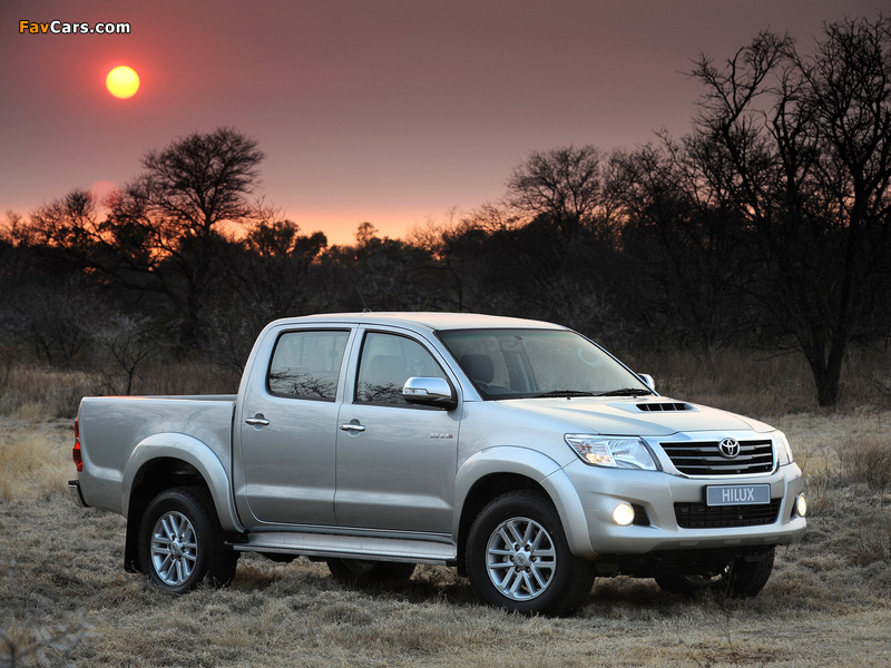 Images of Toyota Hilux Double Cab ZA-spec 2011 (800 x 600)