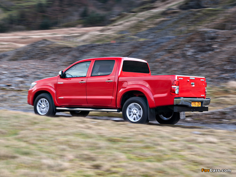 Images of Toyota Hilux Double Cab UK-spec 2011 (800 x 600)