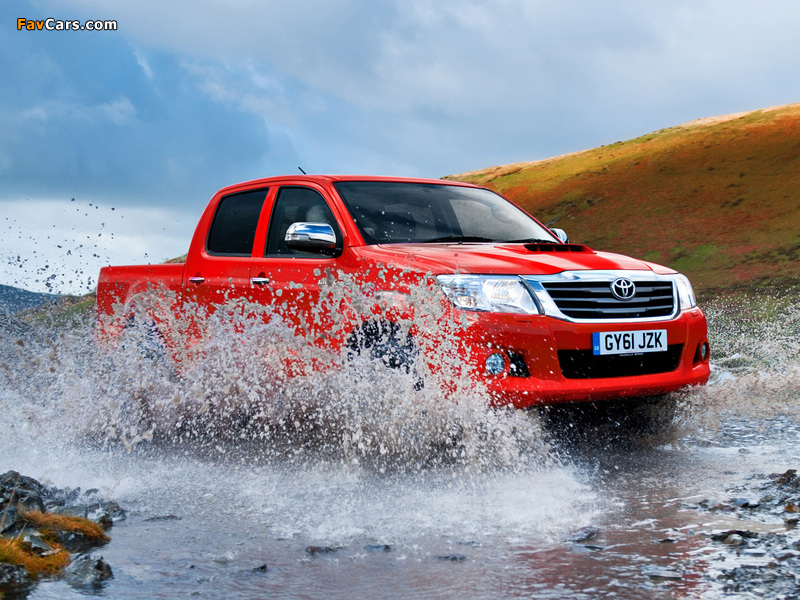 Images of Toyota Hilux Double Cab UK-spec 2011 (800 x 600)