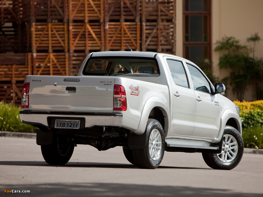 Images of Toyota Hilux SRV Cabine Dupla 4x4 2012 (1024 x 768)