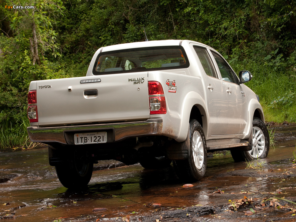 Images of Toyota Hilux SRV Cabine Dupla 4x4 2012 (1024 x 768)