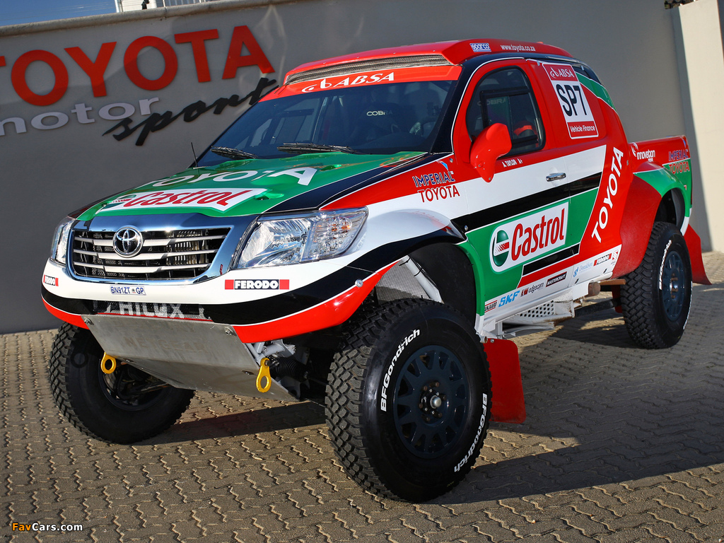 Images of Toyota Hilux Rally Car 2012 (1024 x 768)