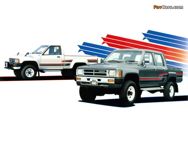 Photos of Toyota Hilux 1987–89 (640 x 480)