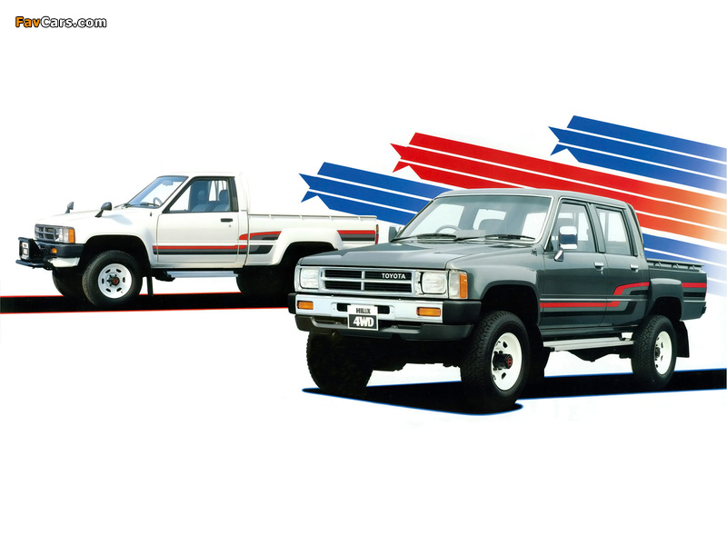 Photos of Toyota Hilux 1987–89 (800 x 600)
