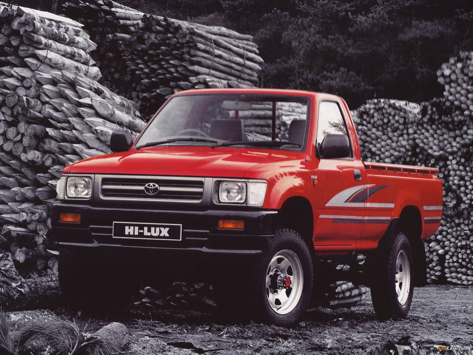 Photos of Toyota Hilux Single Cab 4WD UK-spec 1988–98 (1600 x 1200)