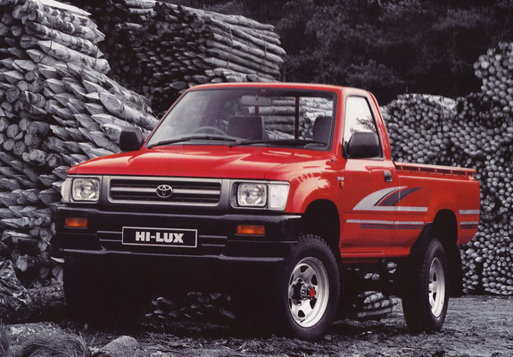 Photos of Toyota Hilux Single Cab 4WD UK-spec 1988–98