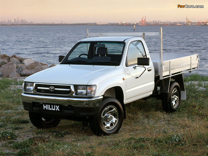 Photos of Toyota Hilux Single Cab Chassis AU-spec 1997–2001 (800 x 600)