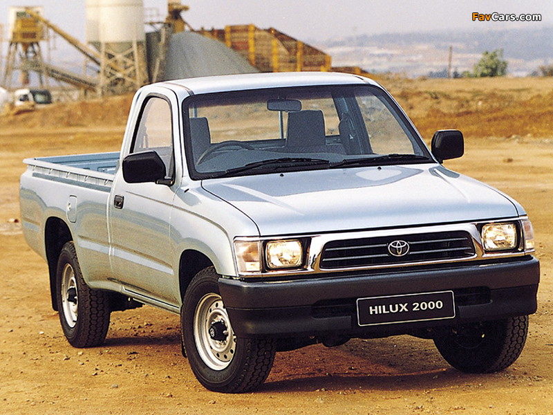 Photos of Toyota Hilux 2000 Single Cab ZA-spec 1997–2001 (800 x 600)