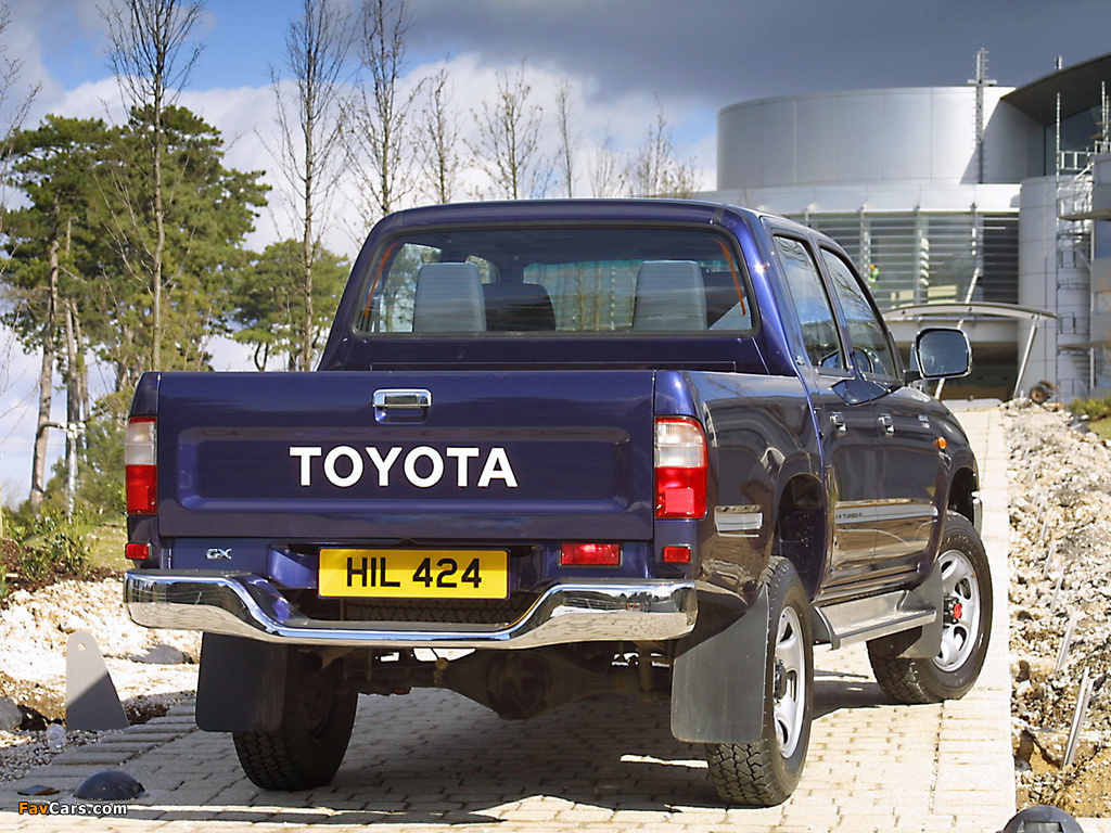 Photos of Toyota Hilux Double Cab UK-spec 1997–2001 (1024 x 768)