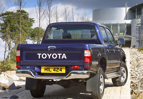 Photos of Toyota Hilux Double Cab UK-spec 1997–2001