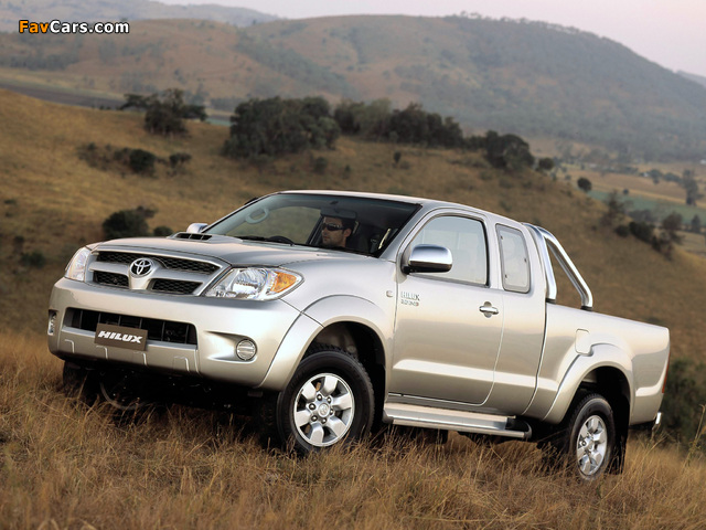 Photos of Toyota Hilux Xtra Cab AU-spec 2005–08 (640 x 480)