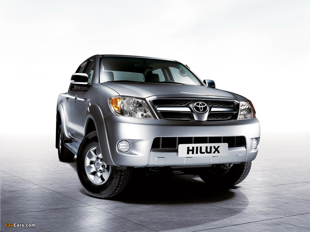 Photos of Toyota Hilux Double Cab 2005–08 (1024 x 768)