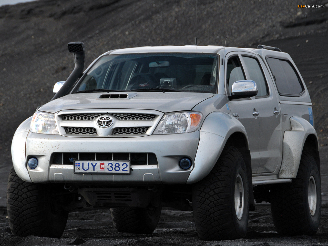 Photos of Arctic Trucks Toyota Hilux Double Cab AT35 2007 (1280 x 960)