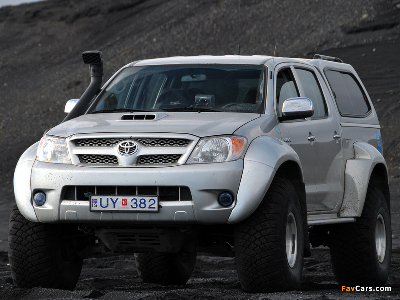 Photos of Arctic Trucks Toyota Hilux Double Cab AT35 2007 (800 x 600)