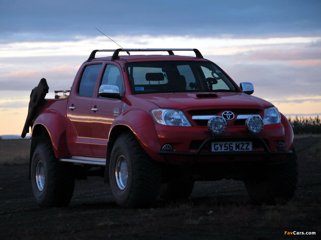 Photos of Arctic Trucks Toyota Hilux Invincible AT38 2007 (1024 x 768)