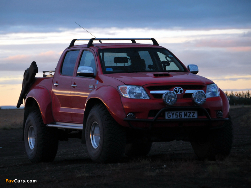 Photos of Arctic Trucks Toyota Hilux Invincible AT38 2007 (800 x 600)