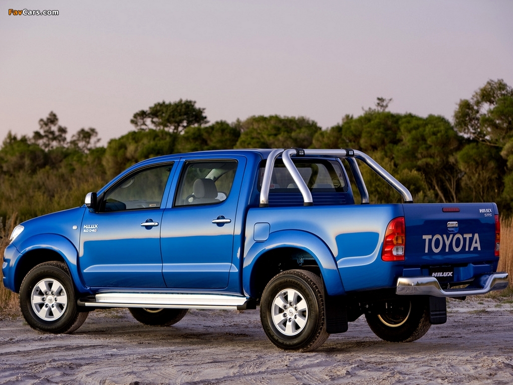 Photos of Toyota Hilux Double Cab AU-spec 2008–11 (1024 x 768)