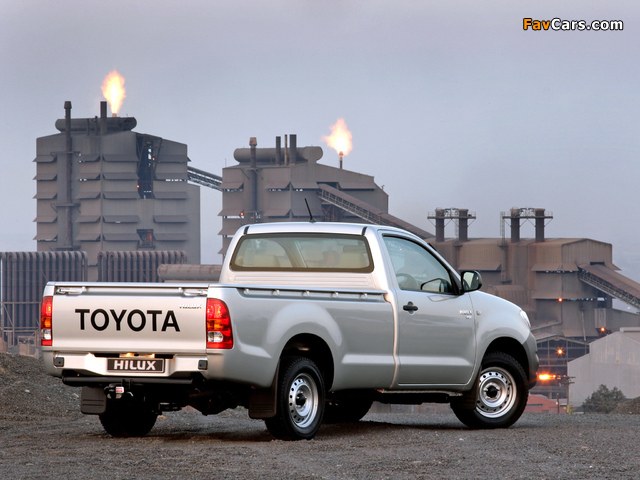 Photos of Toyota Hilux Regular Cab ZA-spec 2008–11 (640 x 480)