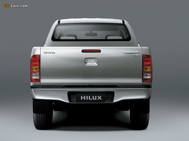 Photos of Toyota Hilux Double Cab G-Type 2010–11 (800 x 600)