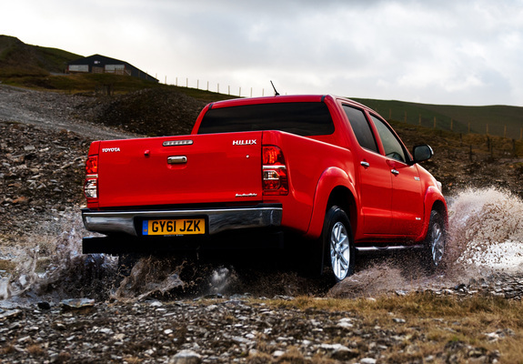 Photos of Toyota Hilux Double Cab UK-spec 2011