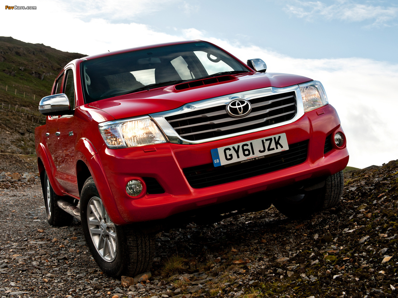 Photos of Toyota Hilux Double Cab UK-spec 2011 (1280 x 960)