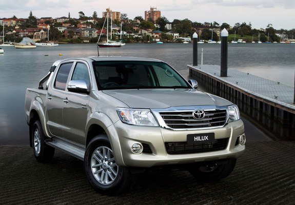 Photos of Toyota Hilux SR5 Double Cab 4x4 AU-spec 2011