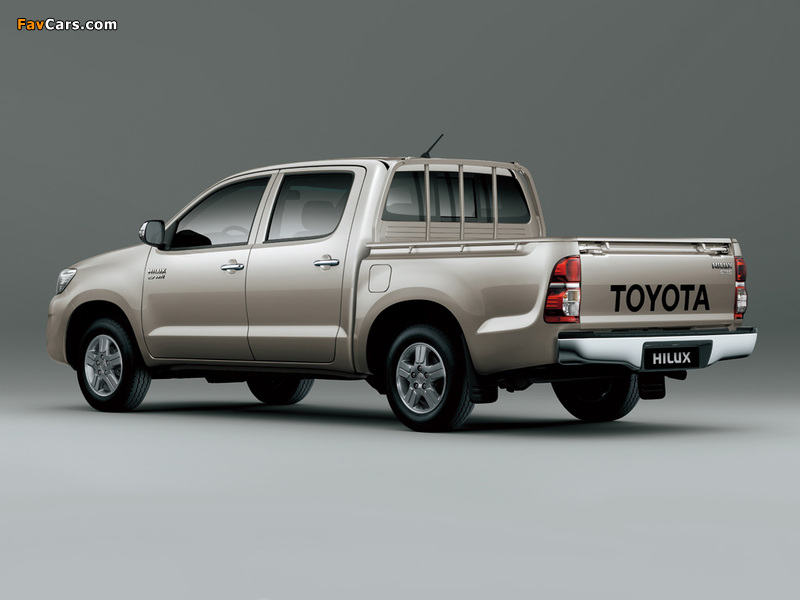Photos of Toyota Hilux Double Cab 4x2 2011 (800 x 600)