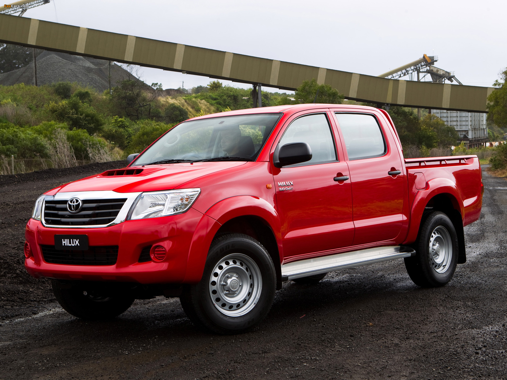 Photos of Toyota Hilux SR Double Cab 4x4 AU-spec 2011 (2048 x 1536)