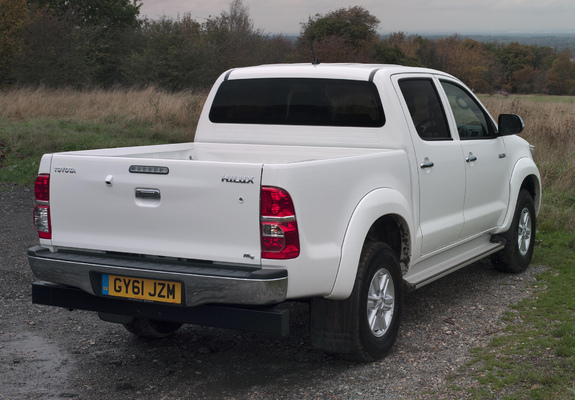 Photos of Toyota Hilux Double Cab UK-spec 2011