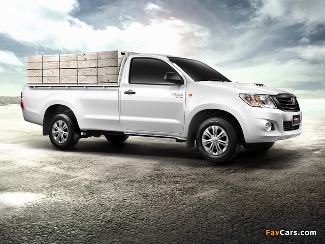 Photos of Toyota Hilux Vigo Champ Regular Cab TH-spec 2012 (640 x 480)