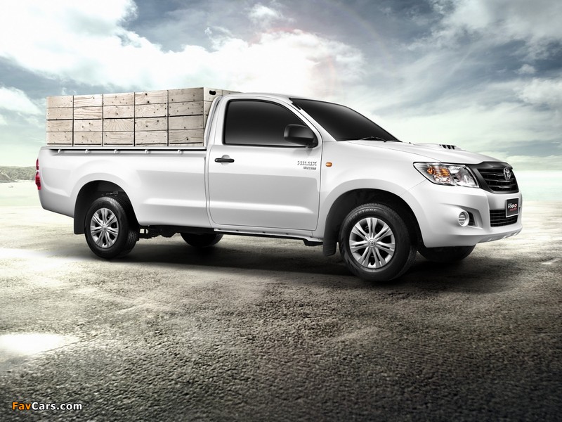 Photos of Toyota Hilux Vigo Champ Regular Cab TH-spec 2012 (800 x 600)