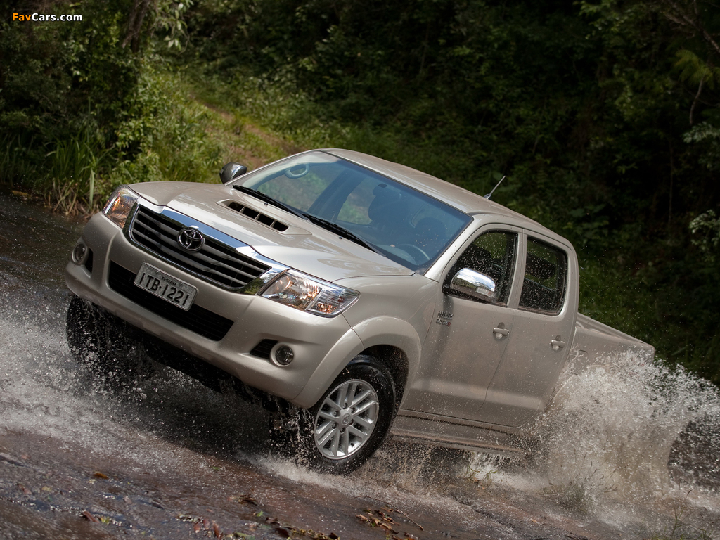 Photos of Toyota Hilux SRV Cabine Dupla 4x4 2012 (1024 x 768)