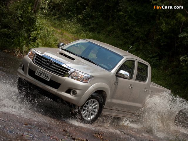 Photos of Toyota Hilux SRV Cabine Dupla 4x4 2012 (640 x 480)