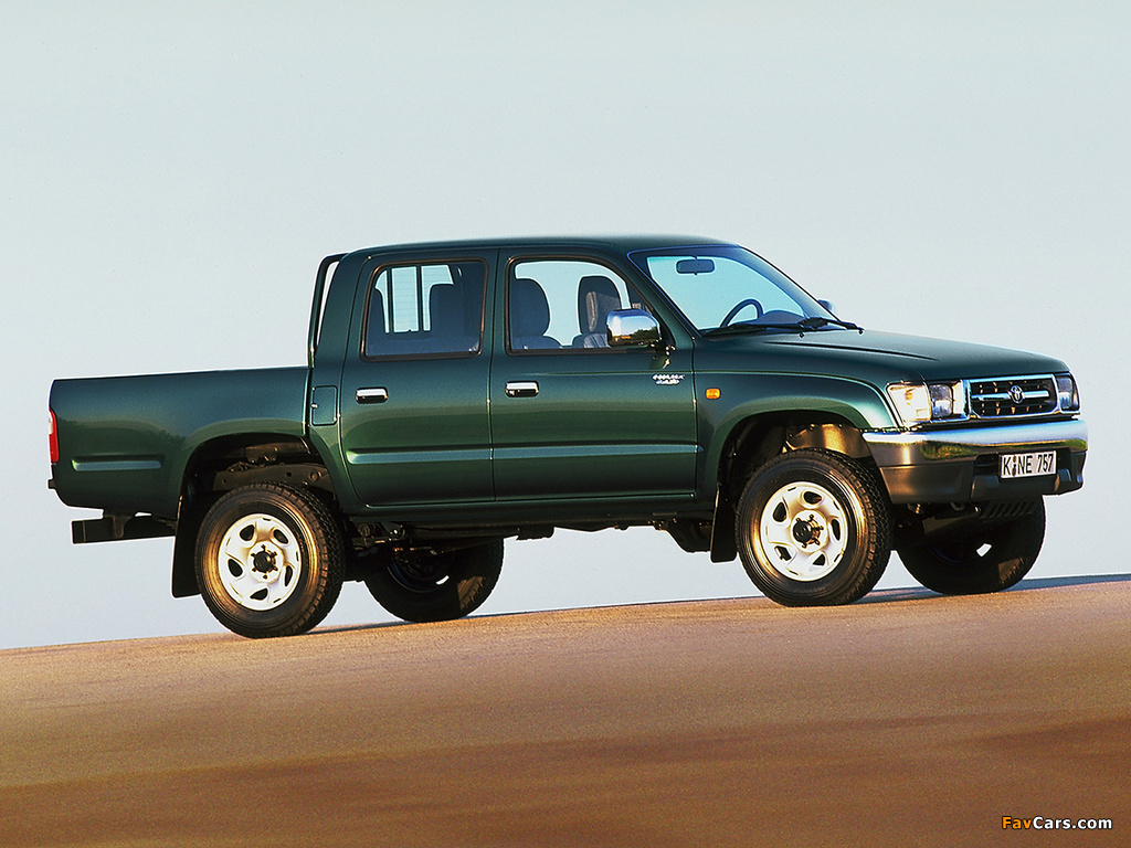 Pictures of Toyota Hilux Double Cab 1997–2001 (1024 x 768)