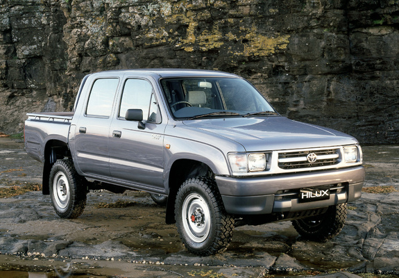 Pictures of Toyota Hilux Double Cab AU-spec 1997–2001