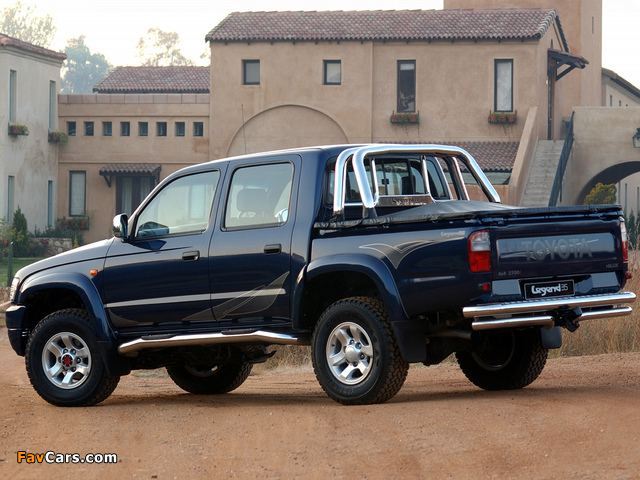 Pictures of Toyota Hilux 2700i Legend 35 Double Cab 2004 (640 x 480)