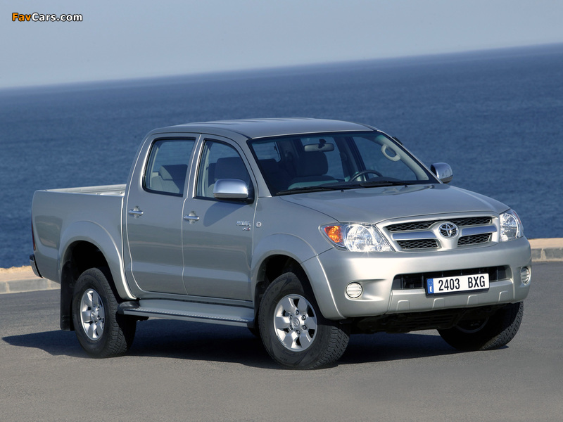 Pictures of Toyota Hilux Double Cab 2005–08 (800 x 600)