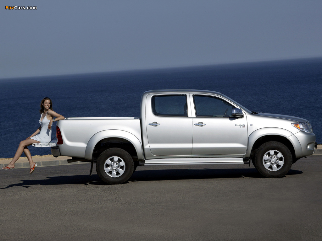 Pictures of Toyota Hilux Double Cab 2005–08 (1024 x 768)
