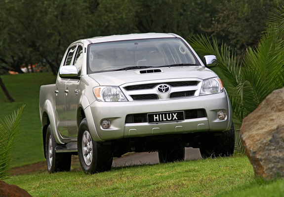 Pictures of Toyota Hilux Double Cab ZA-spec 2005–08