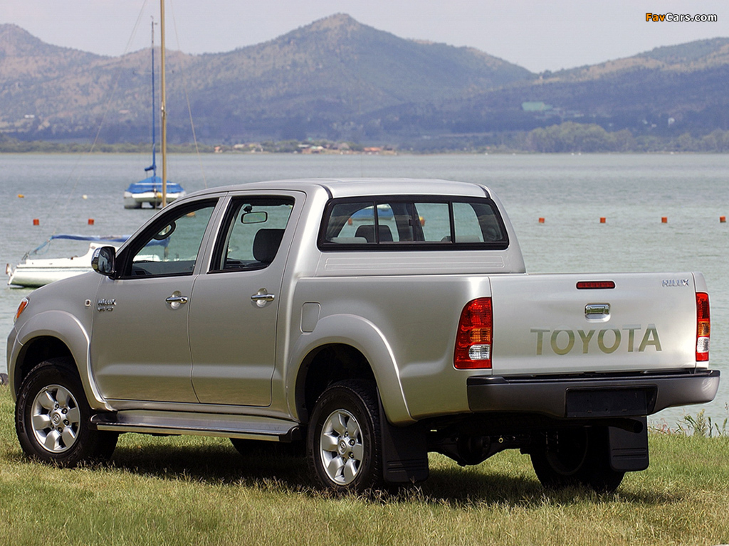 Pictures of Toyota Hilux Double Cab ZA-spec 2005–08 (1024 x 768)