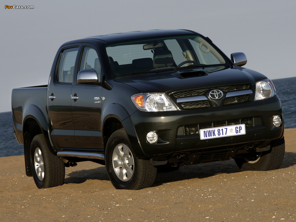 Pictures of Toyota Hilux Double Cab 2005–08 (1024 x 768)