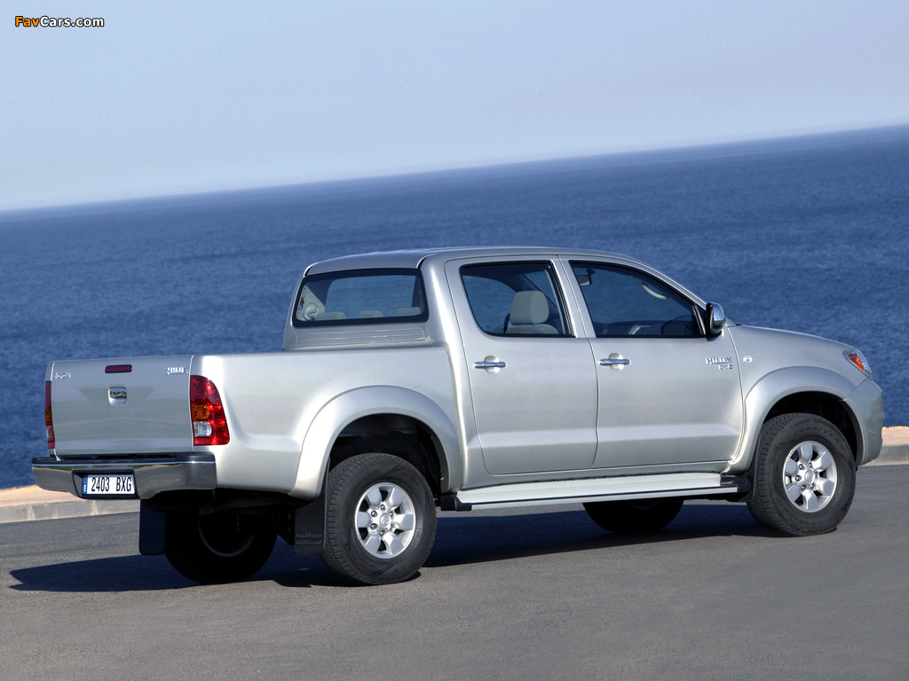 Pictures of Toyota Hilux Double Cab 2005–08 (1024 x 768)