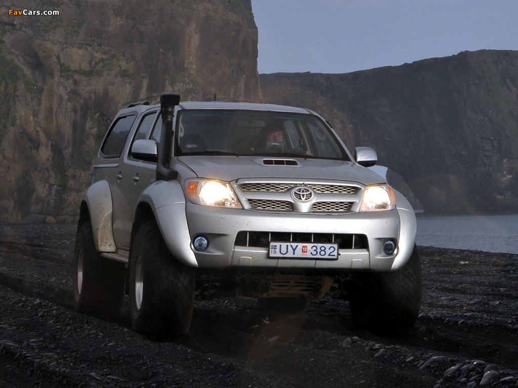 Pictures of Arctic Trucks Toyota Hilux Double Cab AT35 2007 (1024 x 768)