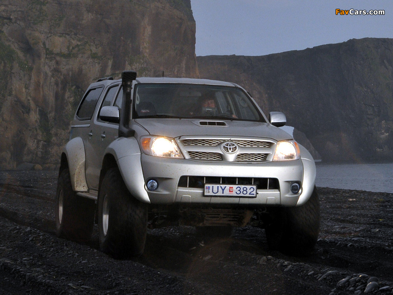 Pictures of Arctic Trucks Toyota Hilux Double Cab AT35 2007 (800 x 600)
