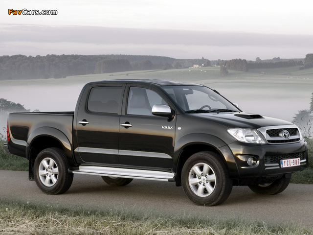 Pictures of Toyota Hilux Double Cab 2008–11 (640 x 480)