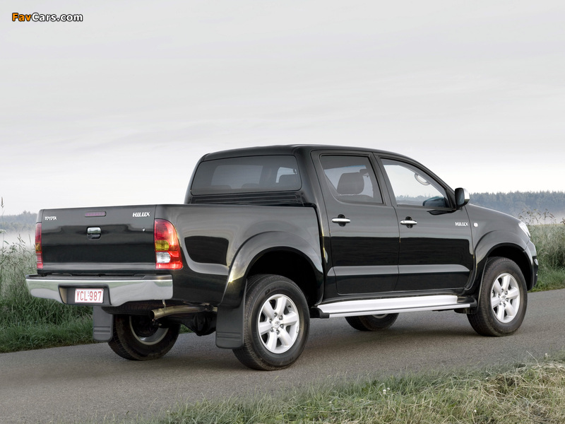 Pictures of Toyota Hilux Double Cab 2008–11 (800 x 600)